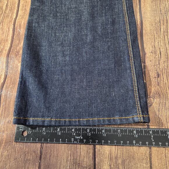 Levi's 525 Perfect Waist Boot Cut Jeans Womens Blue Denim Stretch 8 29 x 31 - Picture 6 of 12
